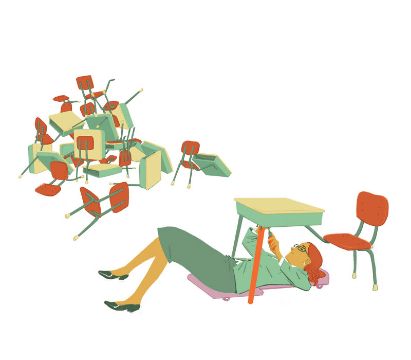 Jori Bolton - Education Week Illustration - Mend, Don't End, Educational Testing
