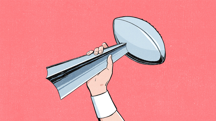 NFL Illustration by Jori Bolton for the Mr. Porter Journal