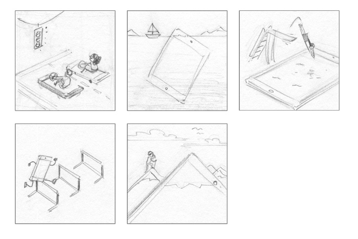 Education Week Sketches by Jori Bolton