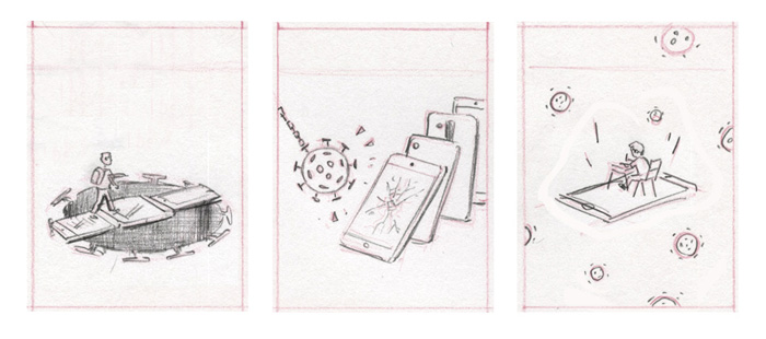 Education Week Sketches by Jori Bolton