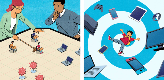Illustration for Education Week by Jori Bolton
