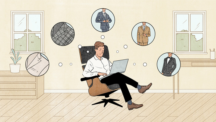 Illustration by Jori Bolton for Mr Porter