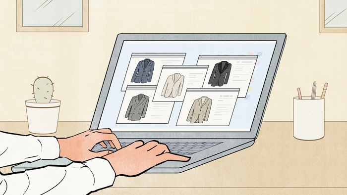 Illustration by Jori Bolton for Mr Porter
