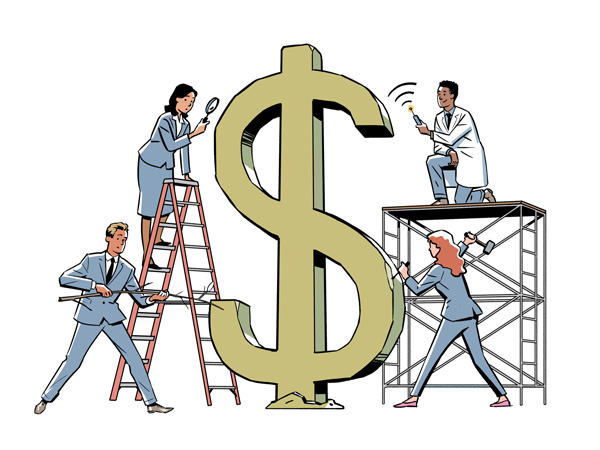 Illustration by Jori Bolton for the Money Deck