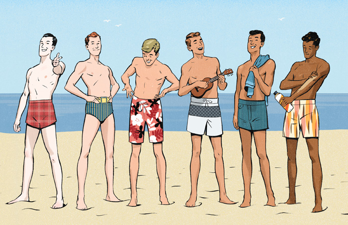 Illustration by Jori Bolton for Mr Porter