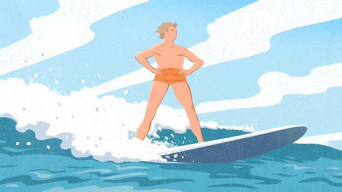 Illustration by Jori Bolton for Mr Porter