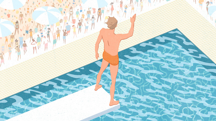 Illustration by Jori Bolton for Mr Porter