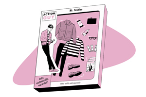 Illustration by Jori Bolton for Mr. Porter