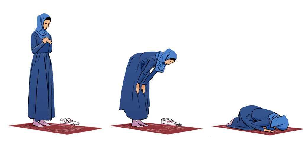 Prayer illustration by Jori Bolton for UTM Magazine